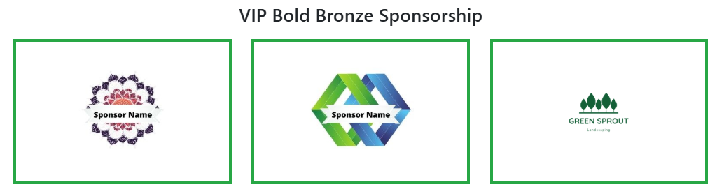 Sponsor Logo Website Example