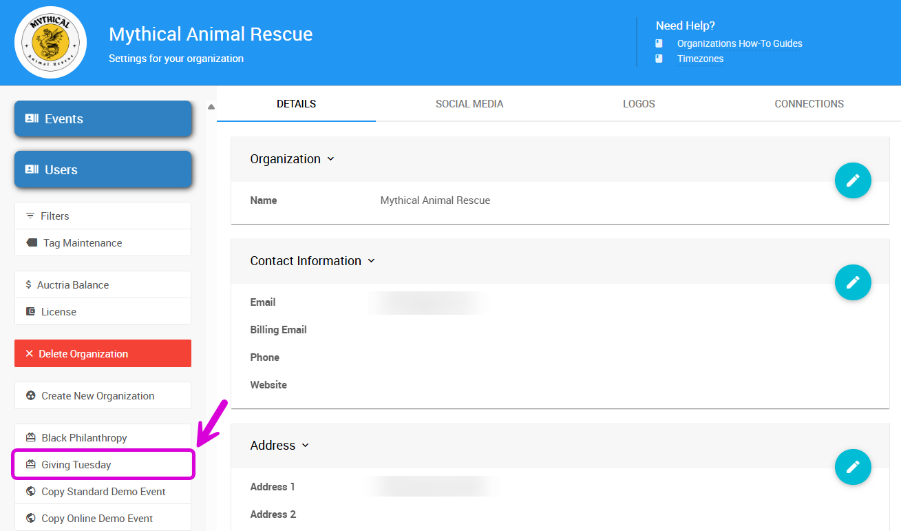 Giving Tuesday Button