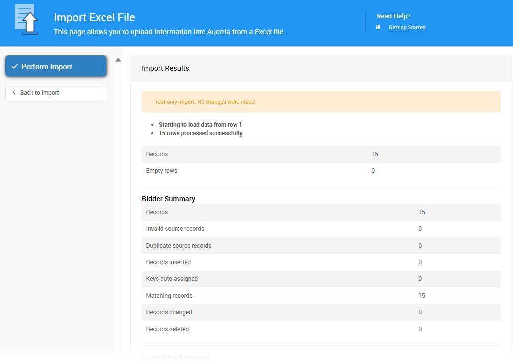 Text Import Page does not make changes to your data